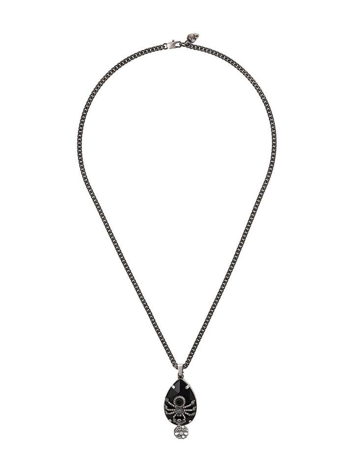 Alexander Mcqueen Spider Necklace - Black