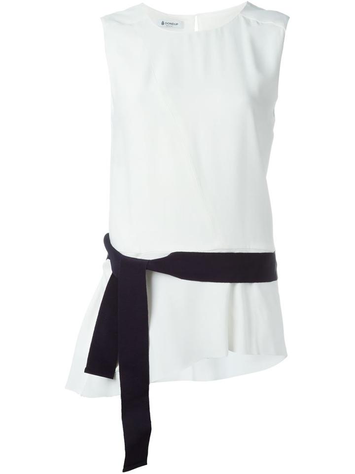 Dondup Asymmetric Belted Tank