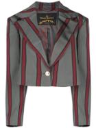 Vivienne Westwood Anglomania Cropped Pyjama Jacket - Grey