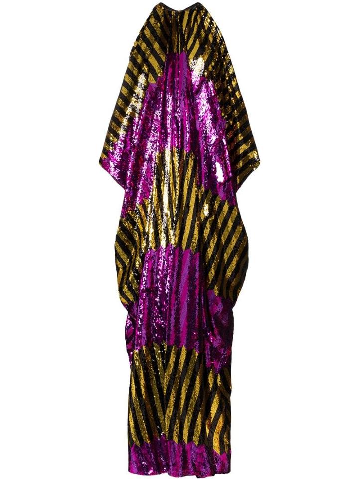 Halpern - Black/gold/purple/fuchsia