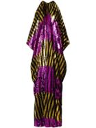 Halpern - Black/gold/purple/fuchsia
