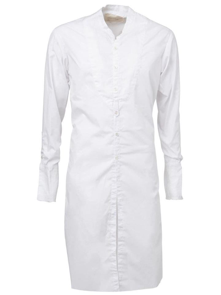 Greg Lauren Elongated Shirt - White