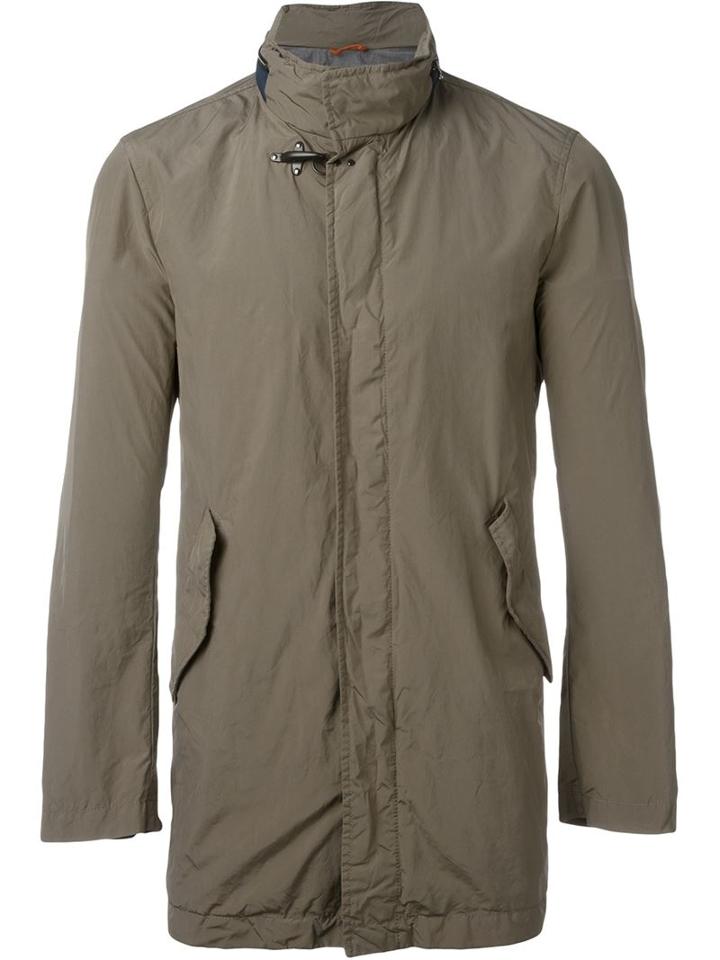 Fay Stand Up Collar Zip Jacket