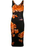 Givenchy - Printed Tree Tank Dress - Women - Spandex/elastane/viscose - 38, Black, Spandex/elastane/viscose