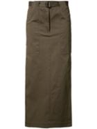 Josh Goot Utility Skirt, Women's, Size: Xs, Green, Cotton/spandex/elastane