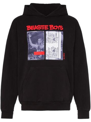 Fact X Beastie Boys Cassettes Print Hoodie - Black