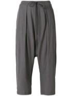 Lost & Found Rooms Cropped Drawstring Trousers - Grey