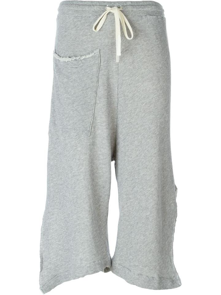 Lost And Found Side Slit Cropped Track Pants