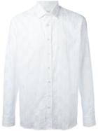 Etro Checked Shirt, Men's, Size: 41, White, Cotton