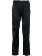 Forte Couture Side Logo Track Pants - Black