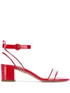 Aquazzura Minimalist Sandals - Red