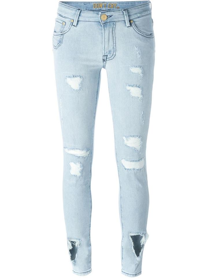 Don T Cry Lilia Jeans, Women's, Size: 29, Blue, Cotton/spandex/elastane