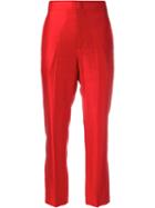 Isabel Marant Tailored Trousers, Women's, Size: 36, Red, Viscose/ramie/cotton