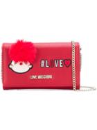 Love Moschino Love Foldover Crossbody Bag - Red