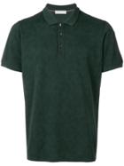 Etro Paisley Print Polo Shirt - Green