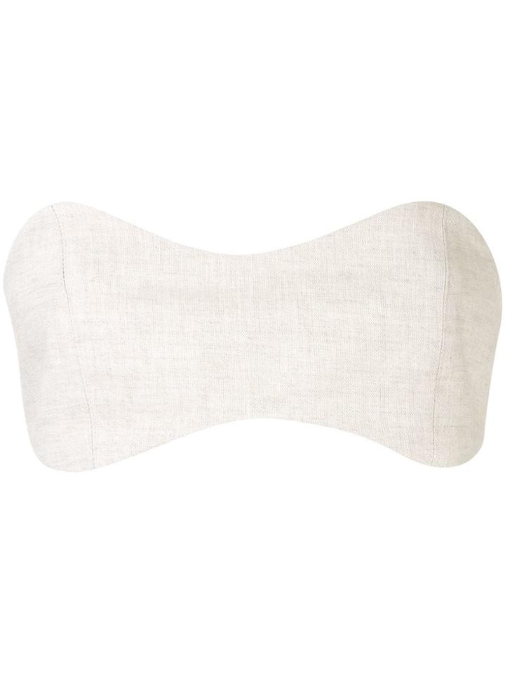 Georgia Alice Shell Bandeau Top - Neutrals