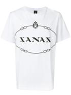 Omc Xanax Print T-shirt - White