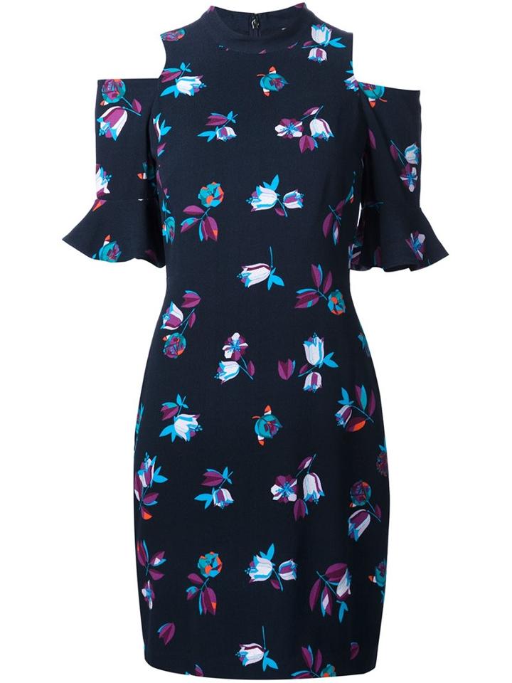 Rebecca Taylor Cold Shoulder Dress