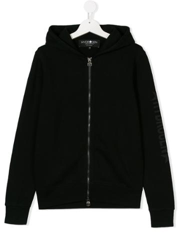 Hydrogen Kids Zipped Hoodie - Black