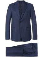 Prada Single Breasted Formal Suit - Blue