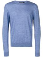 Hackett Cornflower Knit Sweater - Blue