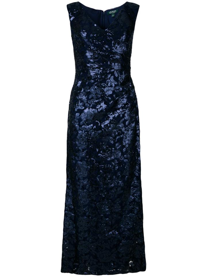 Lauren Ralph Lauren Hickory Soiree Dress - Blue
