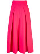 Milly Front Pleats Skirt - Pink