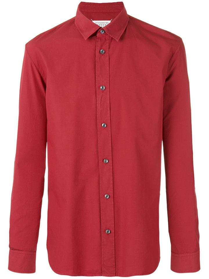 Maison Margiela Classic Shirt - Red