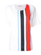 Marni Striped Short-sleeve T-shirt - White