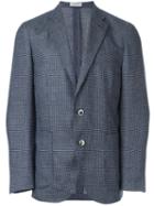 Boglioli Micro Check Print Blazer