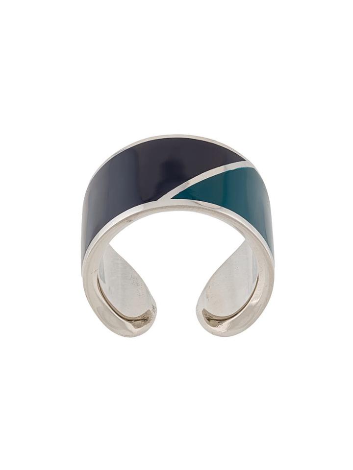 Lanvin Colour-block Ring - Blue