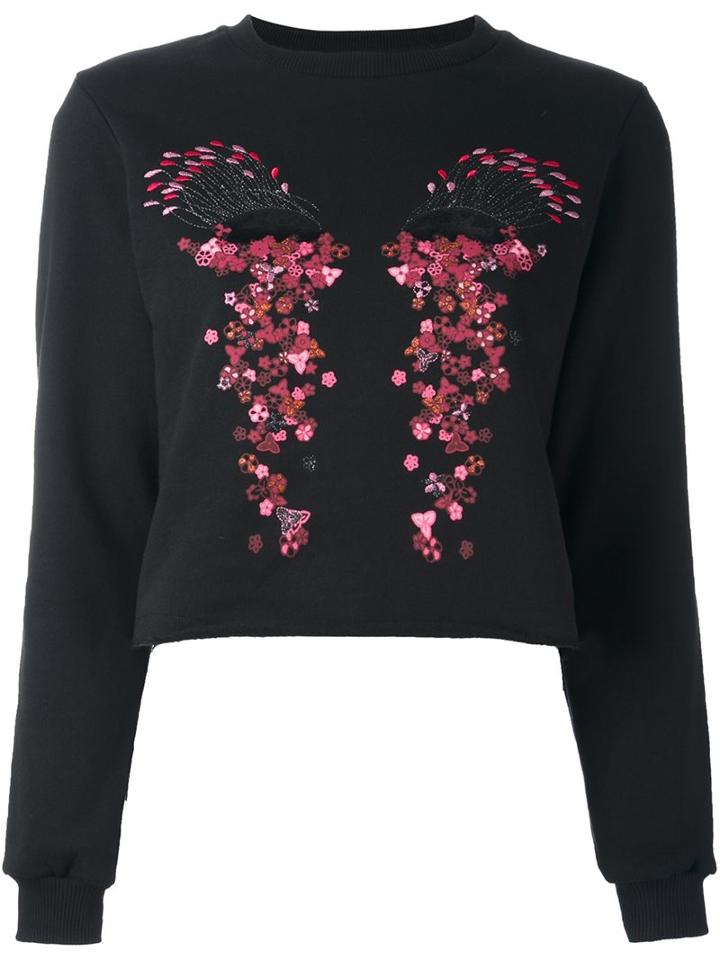 Giamba Cropped Sweatshirt