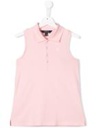 Ralph Lauren Kids Teen Sleeveless Polo Shirt - Pink
