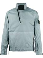 Stone Island - High Neck Lightweight Jacket - Men - Polyamide/polyurethane Resin - M, Green, Polyamide/polyurethane Resin