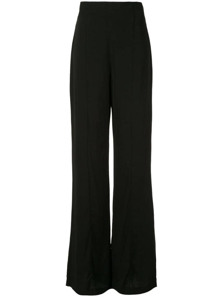 Silvia Tcherassi High Waisted Wide-leg Trousers - Black