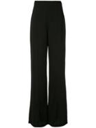 Silvia Tcherassi High Waisted Wide-leg Trousers - Black