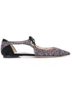 Jimmy Choo Vanessa Ballerina Flats - Blue