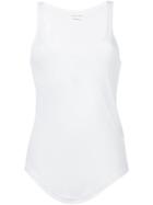 Isabel Marant Étoile Fitted Tank Top, Women's, Size: Small, White, Tencel/cashmere/silk