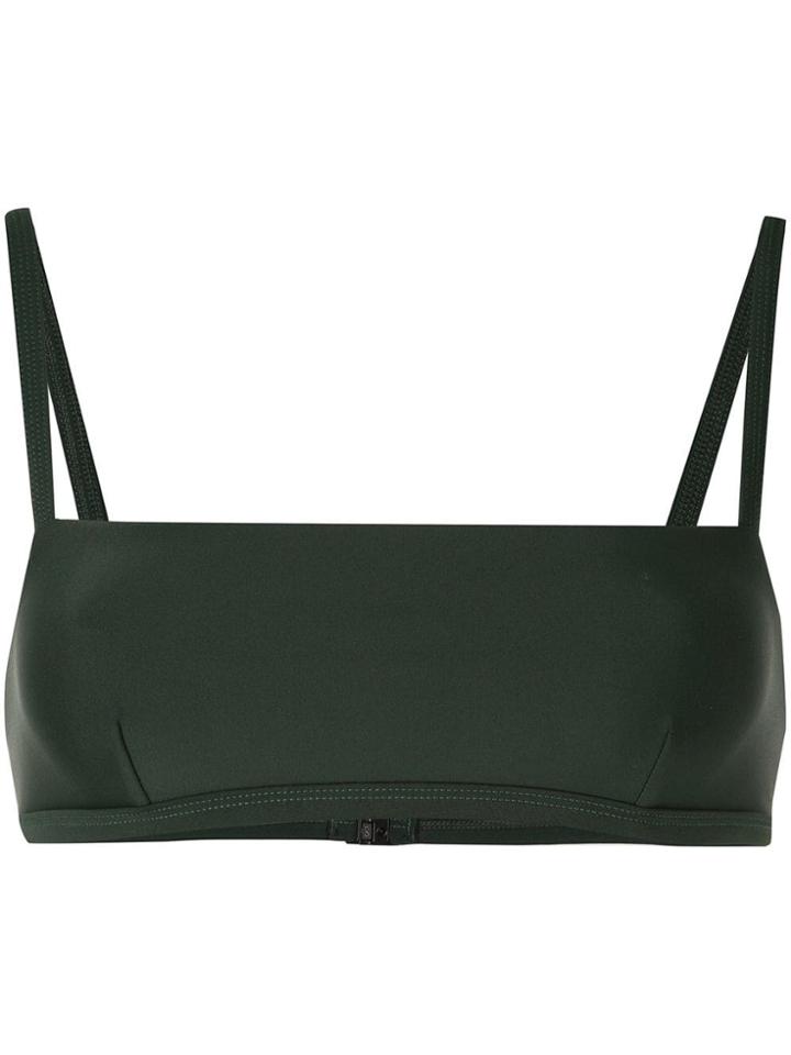 Matteau The Square Bikini Top - Green