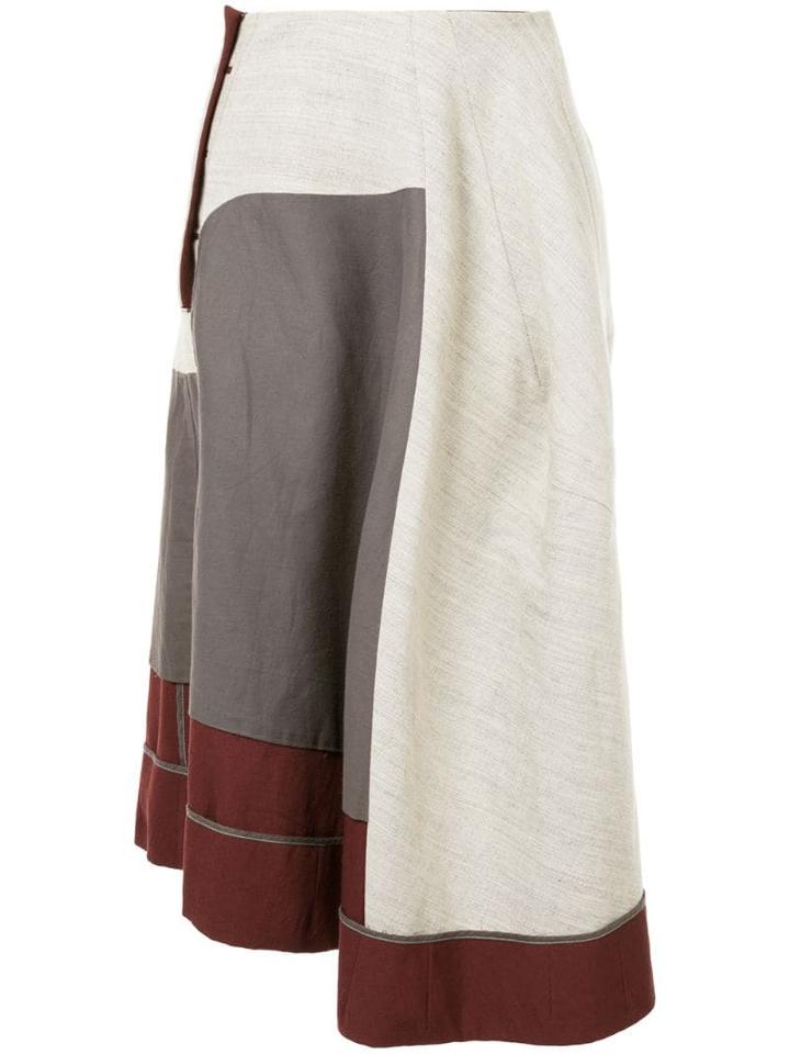 Comme Des Garçons Pre-owned Inside Out Skirt - Red
