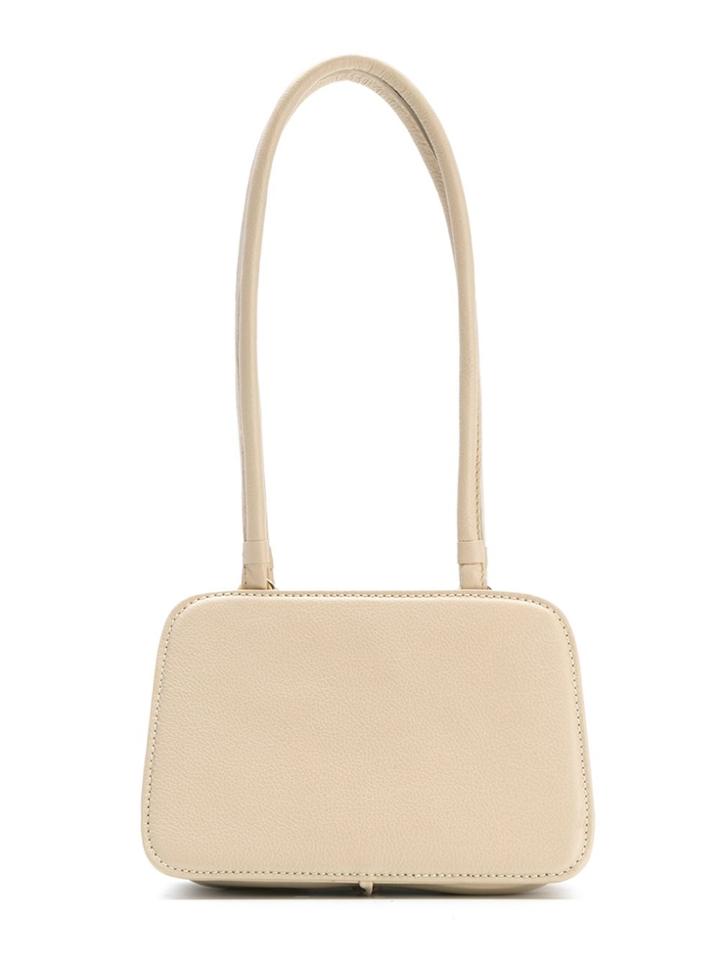 Sarah Chofakian Magnetic Closure Shoulder Bag - Nude & Neutrals
