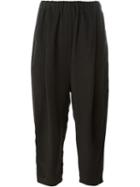 Damir Doma Elastic Waistband Cropped Trousers