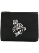 Kenzo Peace World Clutch - Black