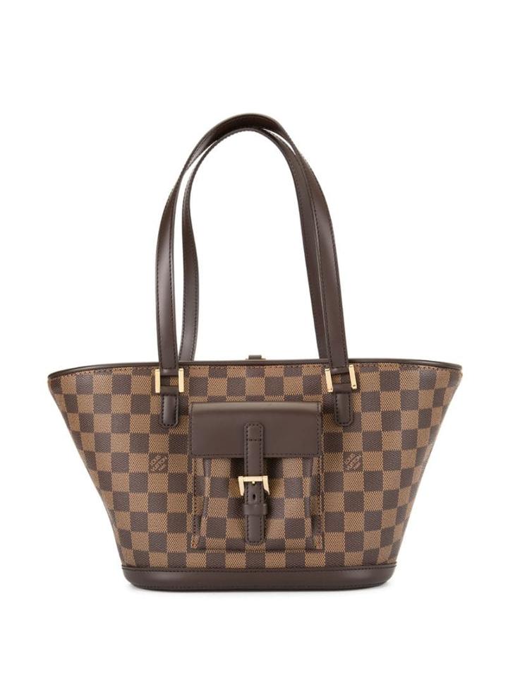 Louis Vuitton Pre-owned Manosque Pm Hand Tote Bag - Brown