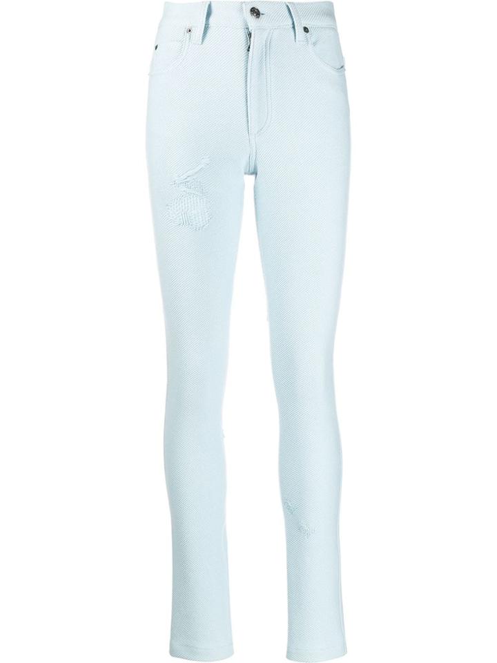 Missoni Distressed Skinny Jeans - Blue