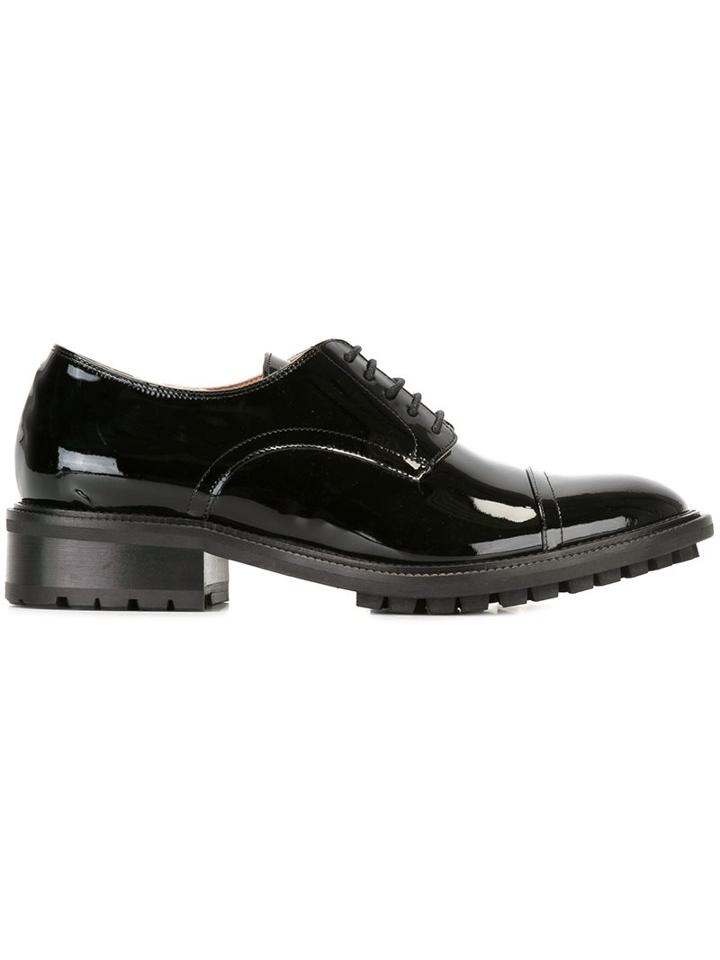 L'autre Chose Shiny Lace-up Shoes