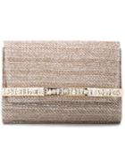 Jimmy Choo Rhinestone Embellished Clutch