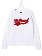 My Brand Kids Logo Sweatshirt - White