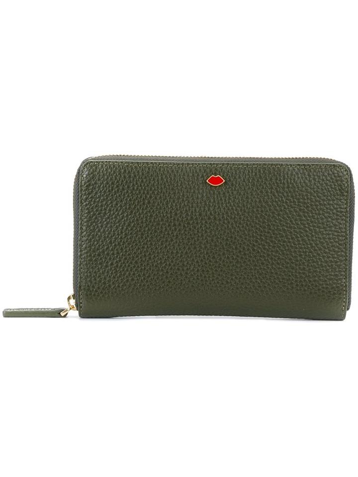 Lulu Guinness Zip Up Wallet
