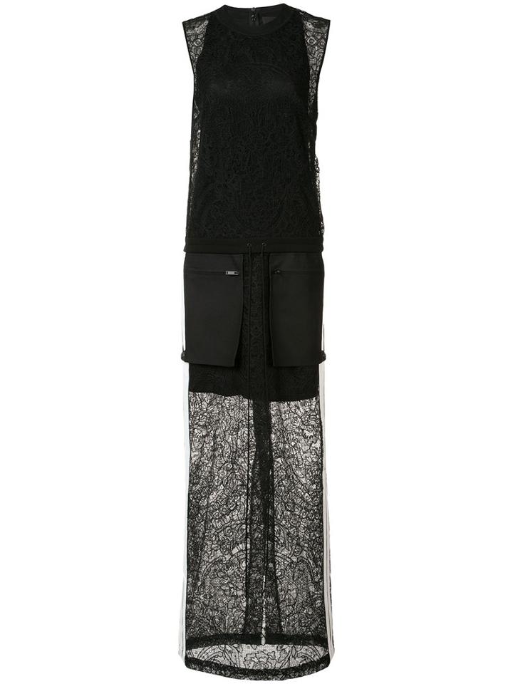 Vera Wang - Sleeveless Gown - Women - Silk/cotton/nylon - 6, Black, Silk/cotton/nylon
